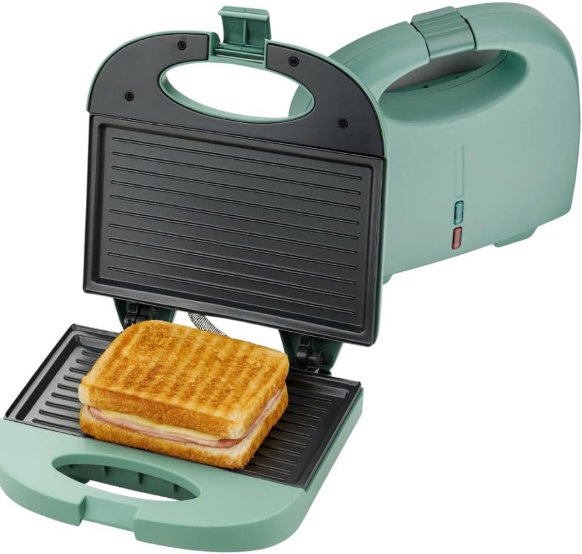 SNJY® Grill Apparaat - Bakplaat Electrisch - Tafelgrill - 750 W - Groen