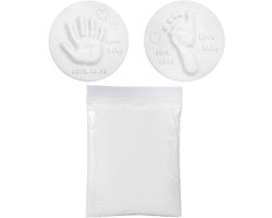 Baby Hand and Footprint Kit - Moanyt - Klei - 7 Kleuren - Baby Handafdruk en Voetafdruk Kit