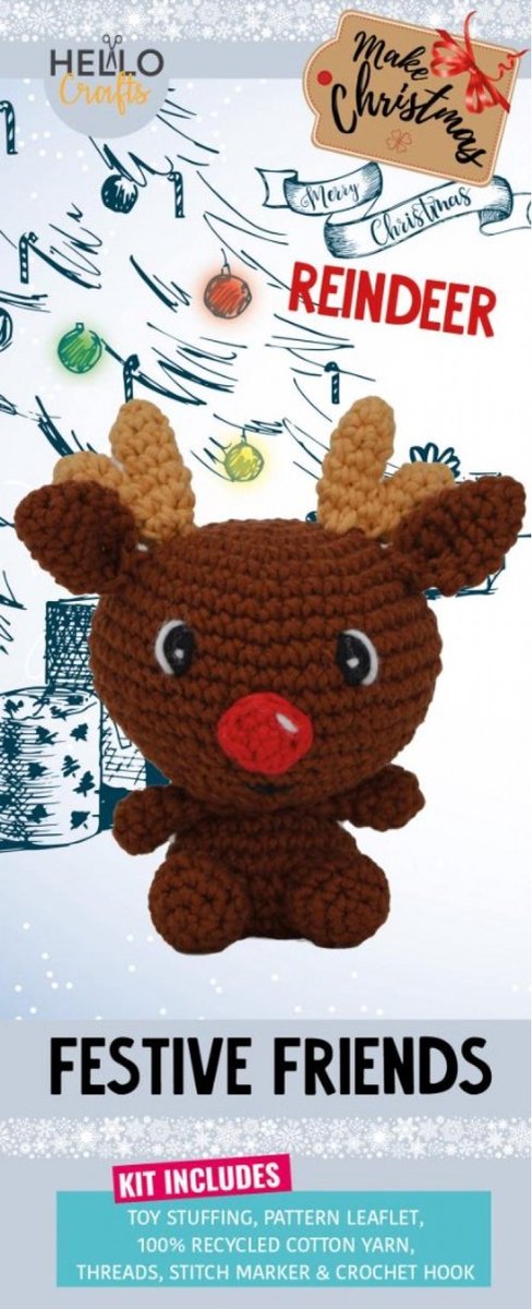 Festive Friends haakpakket - Reindeer