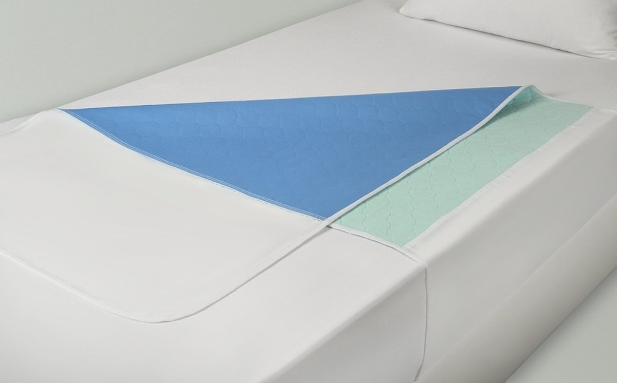 Bed Onderlegger met Instopstrook 4-laags – PVC-vrij, Waterdicht Incontinentielaken met Fixatie