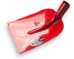 Ideal Ruhr-Brillant Schop - Model Bats "Holsteiner Zandschop" - Rood - Afmeting Blad: 270x250mm - Maat 2 - Zonder Steel
