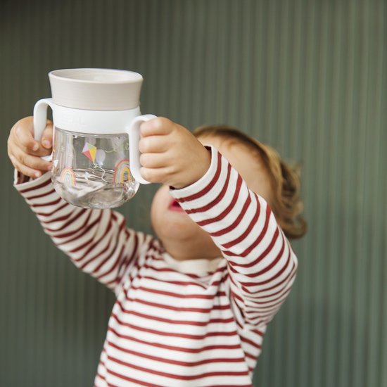 Mepal Mio 360° drinkbeker - 200 ml - Makkelijk vast te houden - Kinderservies - Little Farm van Mepal — afbeelding 4