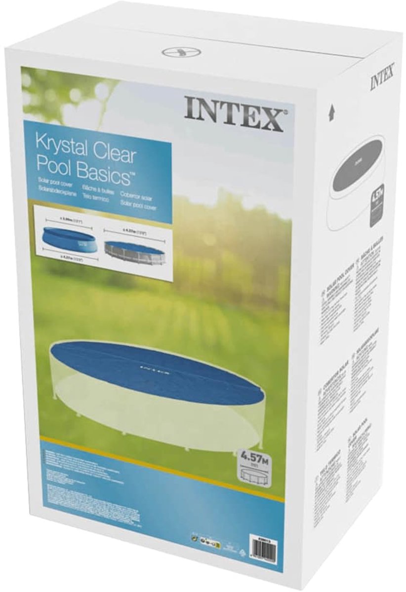 Intex Solar Zwembad Afdekzeil - Easy Set & Frame Zwembad Ø 457 cm — afbeelding 14