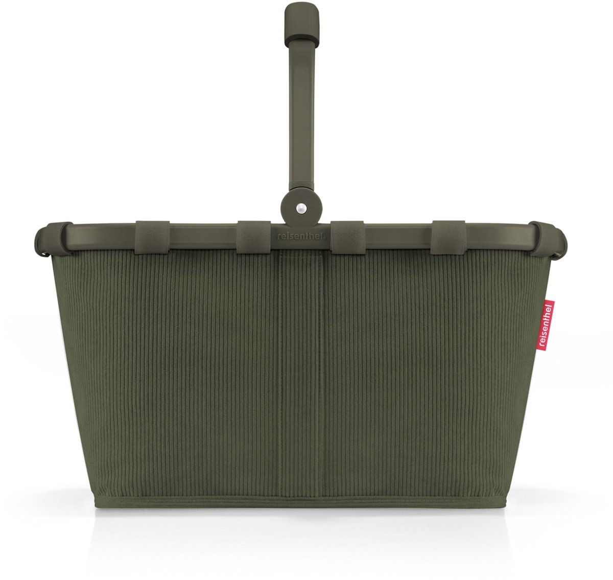 Reisenthel Carrybag Boodschappenmand - 22L - Cord Dark Macha Groen