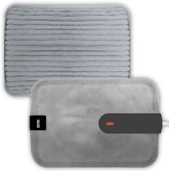 DistinQ Elektrische Kruik - met Handwarmer - Oplaadbare Kruik - Warmwaterkruik - Met Handverwarmer - Handenverwarmer - Oplaadbaar - Electrische en Oplaadbare Kruik - Baby, Kinderen & Volwassenen