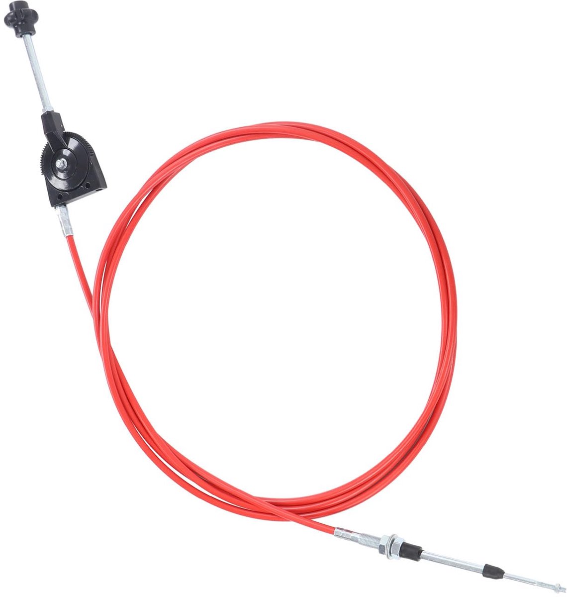 Manual Throttle Cable for Excavators, Engine Control, Heavy Equipment, Parts, Accessories, 5 Meters.