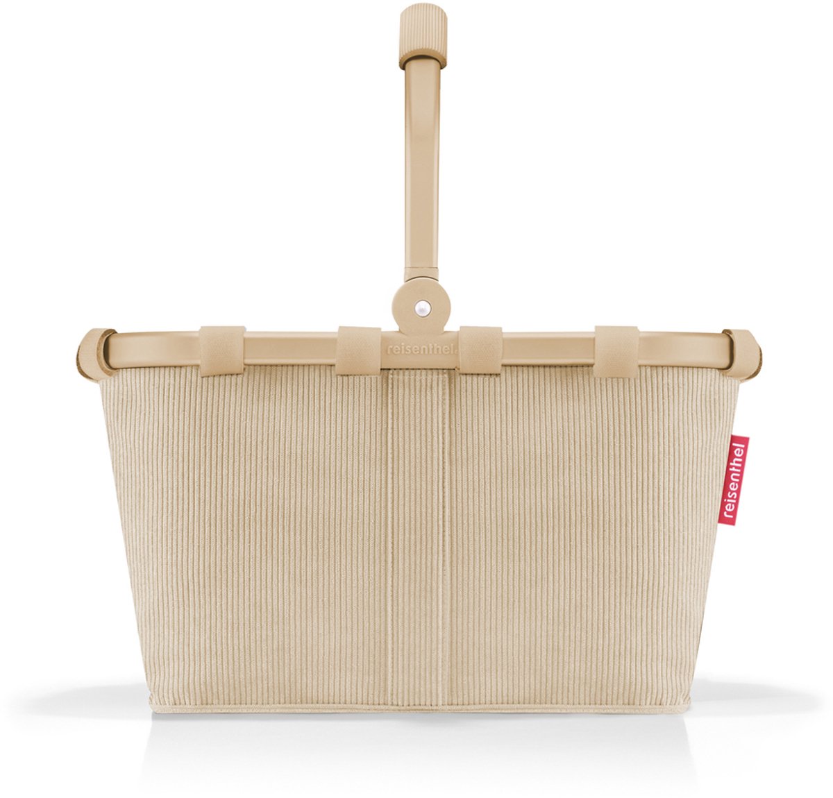 Reisenthel Carrybag Boodschappenmand Maat XS - 5L - Frame Cord Sand Beige