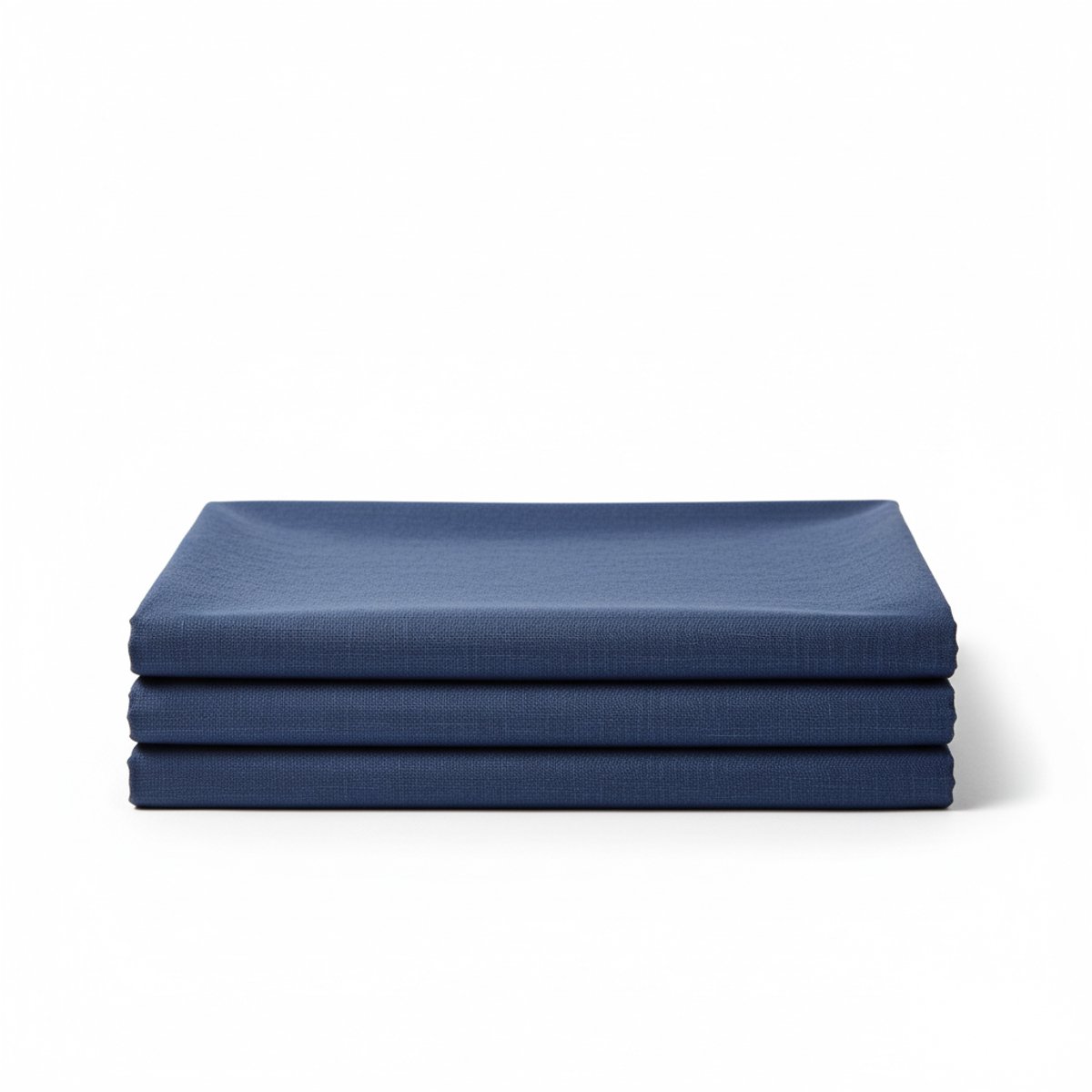 VIVORA Tafelkleed – Premium Polyester Tafellaken – Rond – ⌀140 cm – Midnight Blue – Waterafstotend & Uitwasbaar