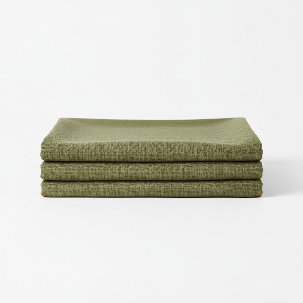 VIVORA Tafelkleed – Premium Polyester Tafellaken – Rond – ⌀140 cm – Olive Green – Waterafstotend & Uitwasbaar