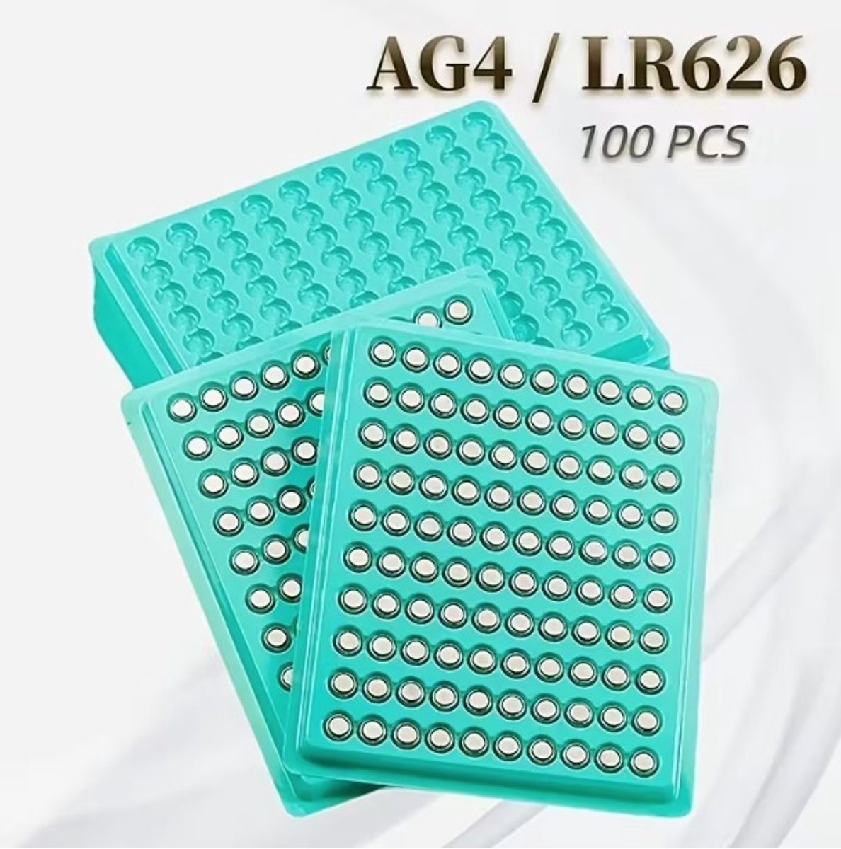 AG4 / LR626 batterijen 100 stuks