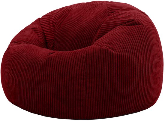 icon - Kingston Zitzak Fauteuil - Ribfluweel - Bordeaux