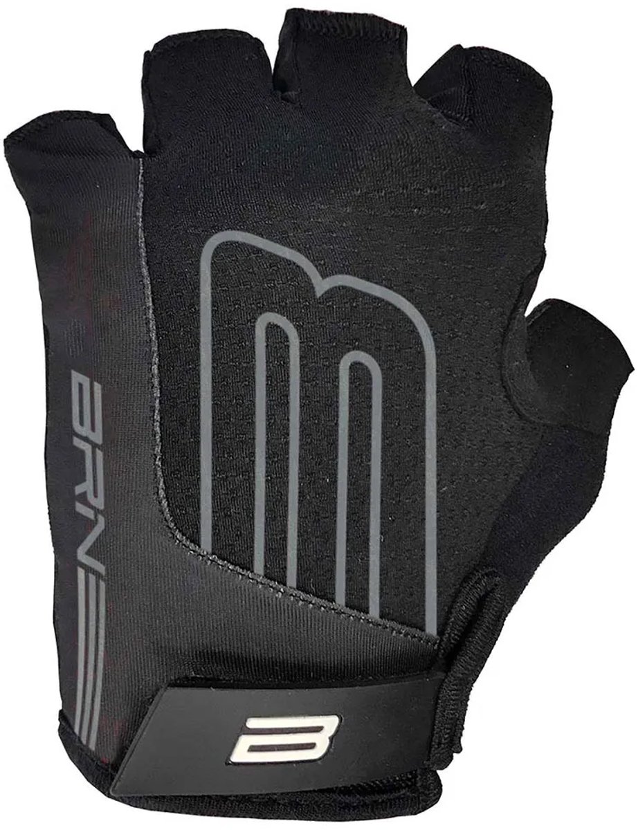 Brn Gel Pro Bend Korte Handschoenen Zwart M Man,Vrouw