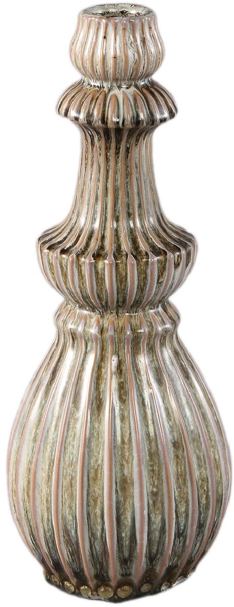 PTMD - Vaas Myrtle - Beige - 13x13x35cm
