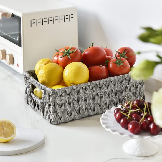 Ronde gevlochten mand h37 cm, raga naturel Am.Pm | La Redoute