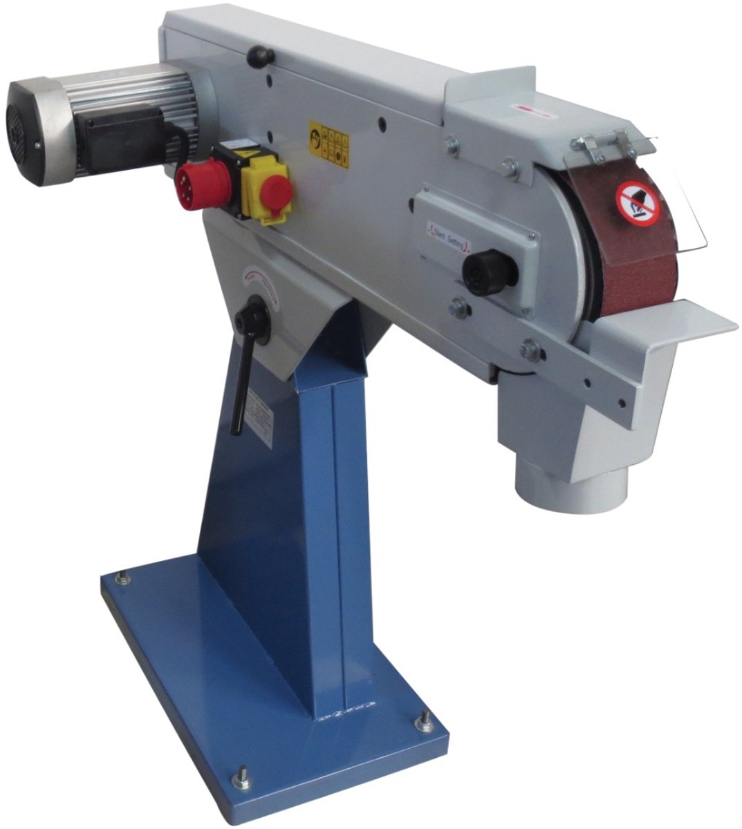 Contimac 19032 BS 75/2000 W - Bandschuurmachine 75 x 2000 mm - 230 Volt | Professioneel Schuurapparaat voor Grote Werkstukken