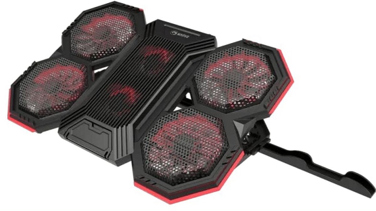 Laptop Koelstandaard met Hoge Snelheid en Stille Ventilatoren voor Snelle Koeling