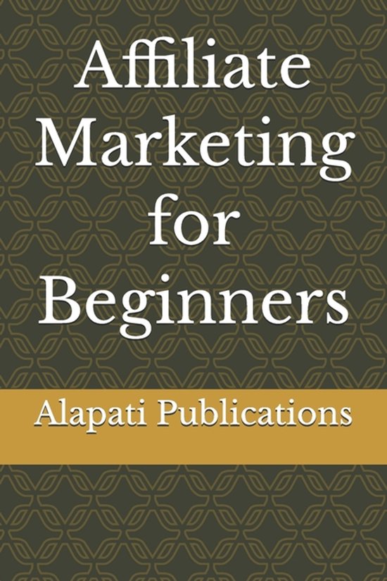 Affiliate Marketing for Beginners - cover