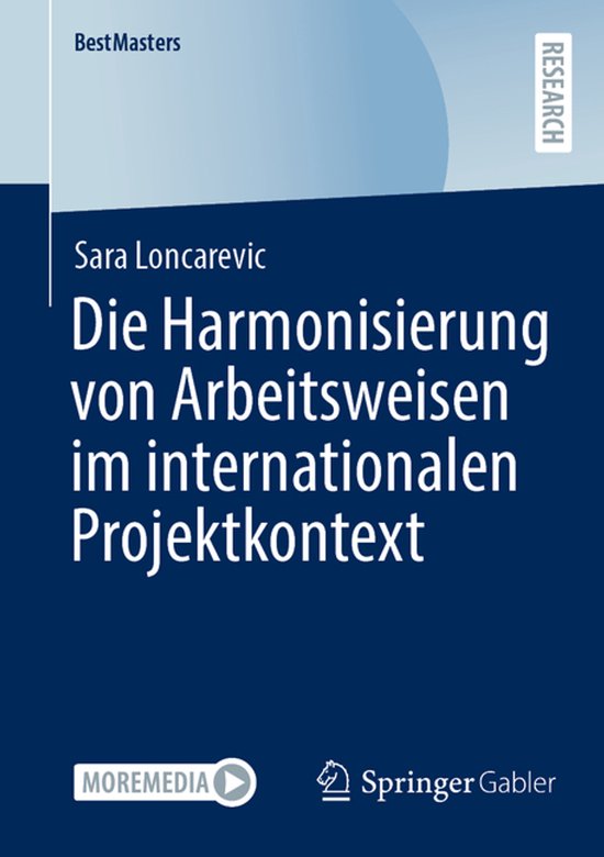 BestMasters- Die Harmonisierung von Arbeitsweisen im interna ... - cover