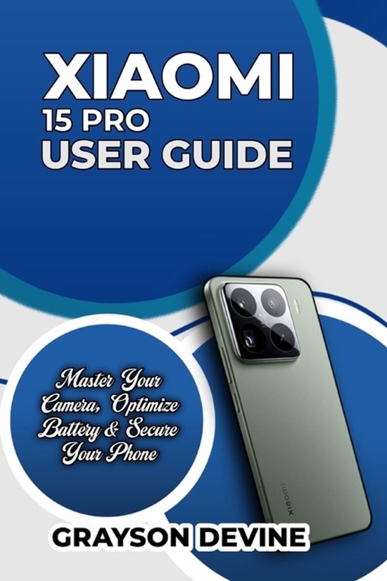 Xiaomi 15 Pro User Guide - cover