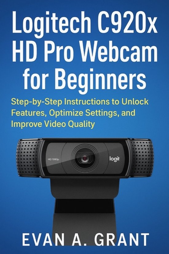 Photography, Video & Visual Creation Tools- Logitech C920x H ... - cover
