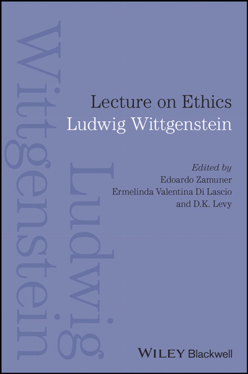 Omslag van Lecture on Ethics