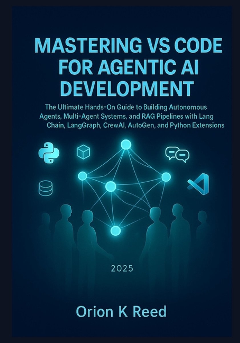 Omslag van Mastering VS Code for Agentic AI Development