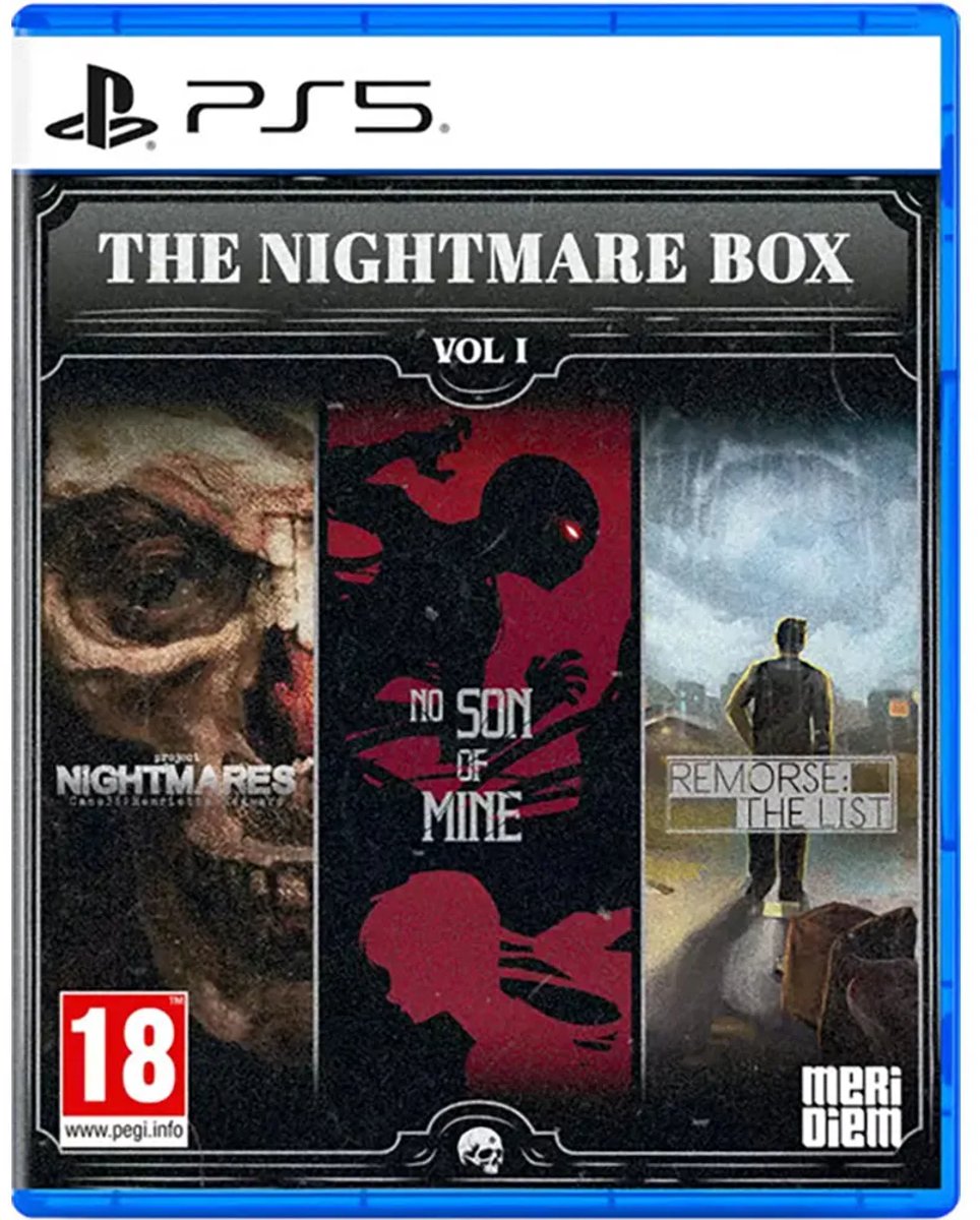 Playstation Games Ps5 The Nightmare Box Vol 1 Transparant PAL