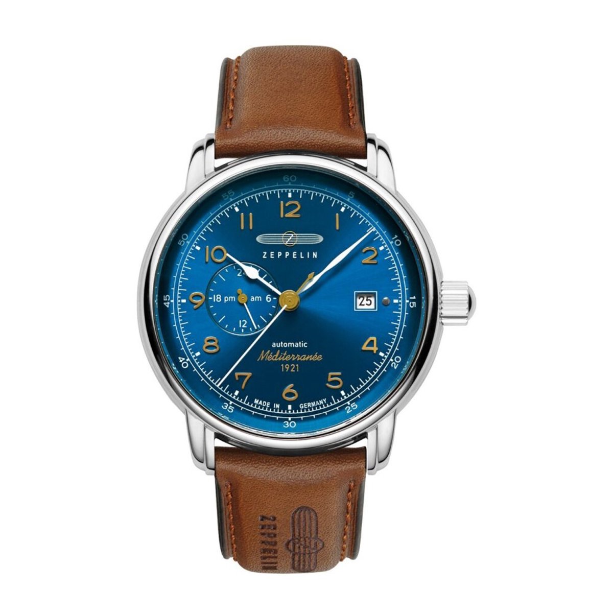 Zeppelin - 9668-3 - Polshorloge - Heren - Automatik - Mediterranée
