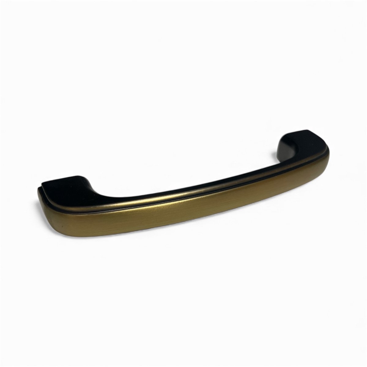 Greep 96 mm - brons doorgeschuurd - antiek