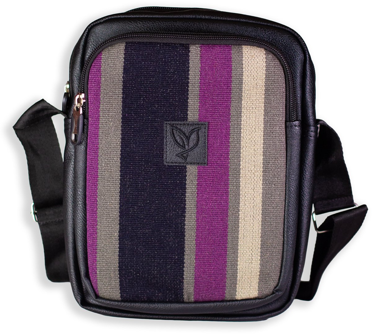 Bizoule® Crossbody Tas Groot - Handgemaakt Boliviaans Geweven Textiel - Duurzame Schoudertas Zuid-Amerika - Api