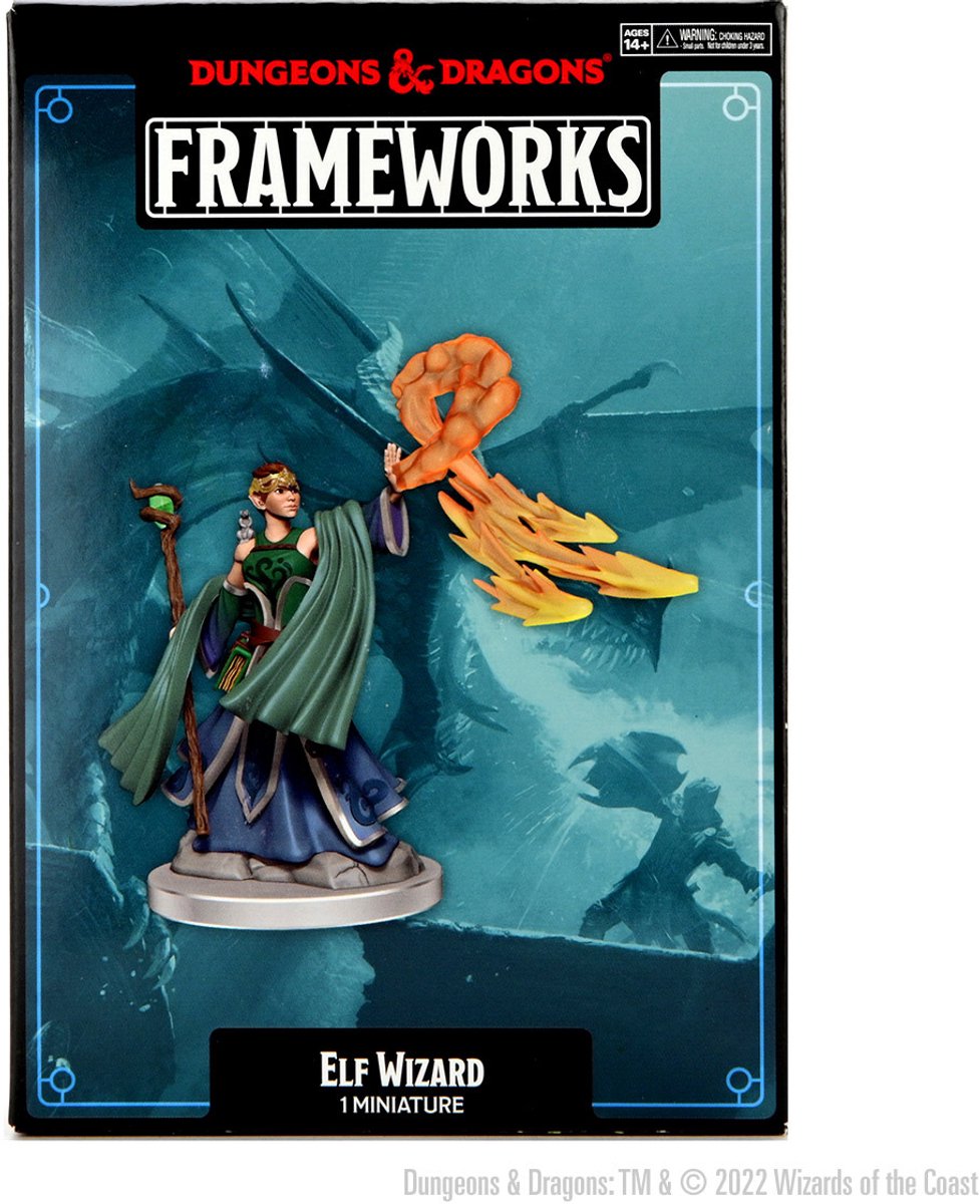 D&D Frameworks: Elf Wizard Female