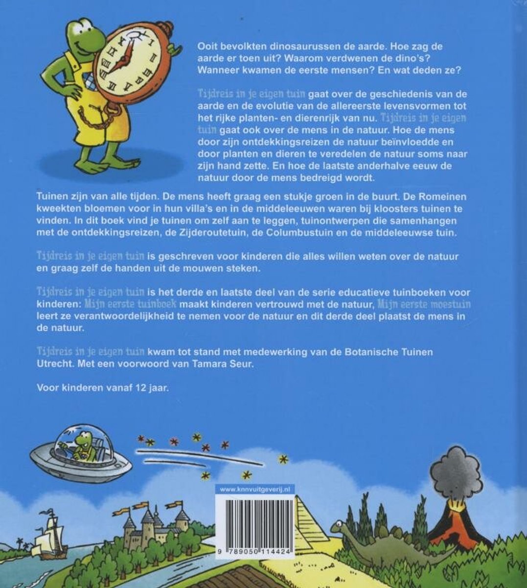 Tijdreis in je eigen tuin - back cover