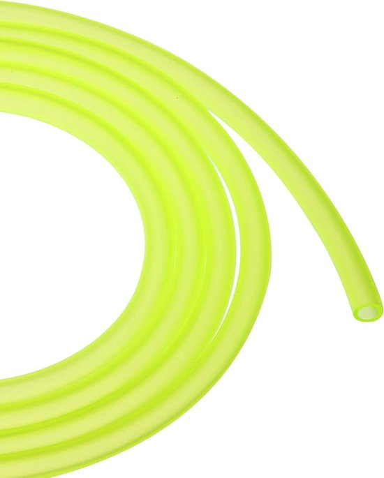 Allecta - PVC benzineslang 5 mm x 8 mm 2 m geel voor kettingzagen