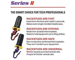 Universele Rackstuds voor 19" Server Racks - Perfecte Vervangingen voor Kooimoeren