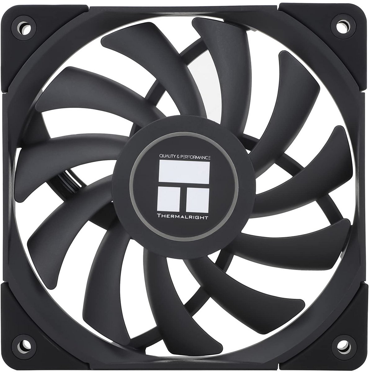 Stille 120mm Slimline PC Ventilator - 15mm Dunne CPU Koeler - 4-Pin PWM