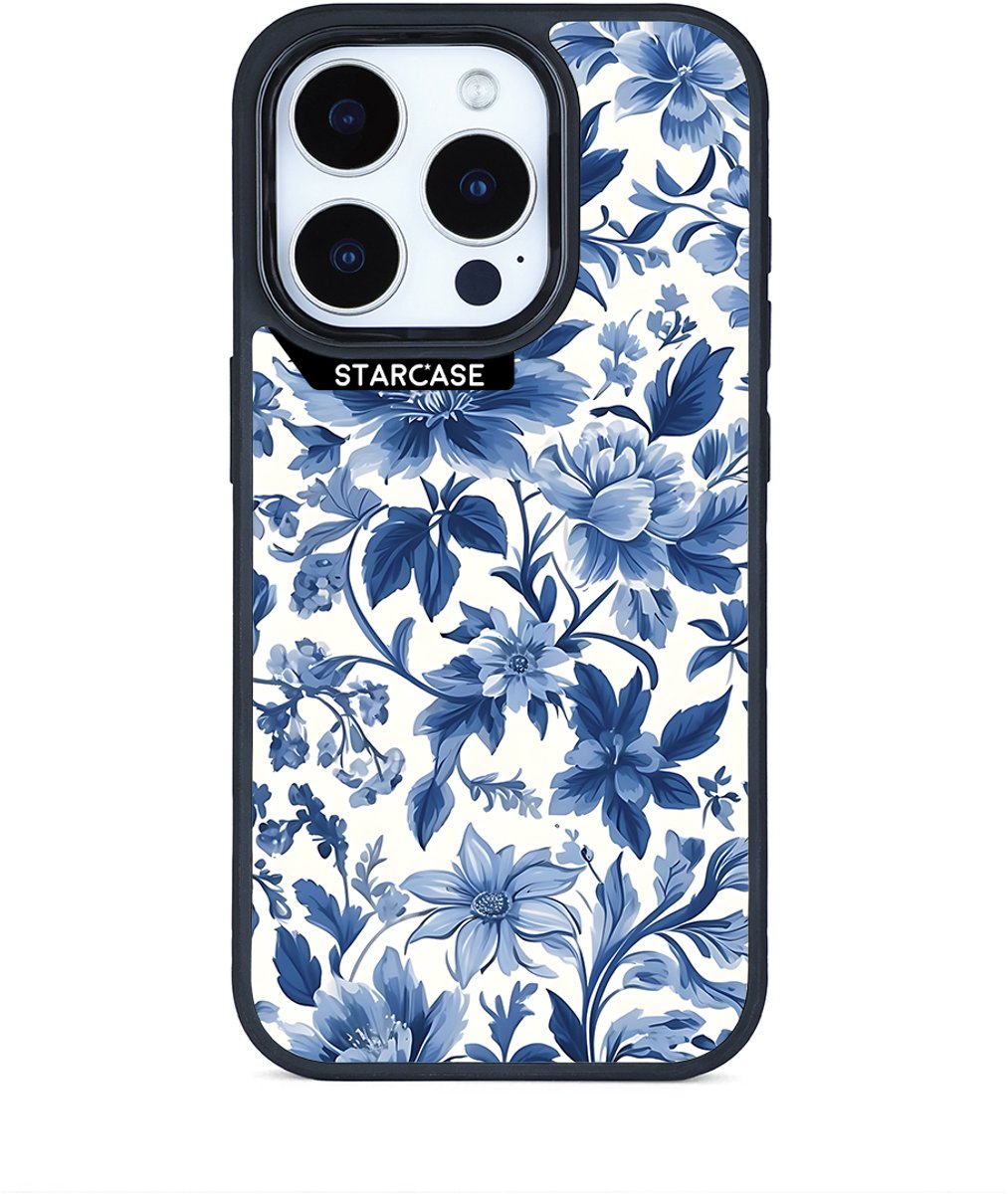 iPhone 15 Pro hoesje - magsafe hoesje / Starcase Royal Delft / iPhone hoesje met Magsafe