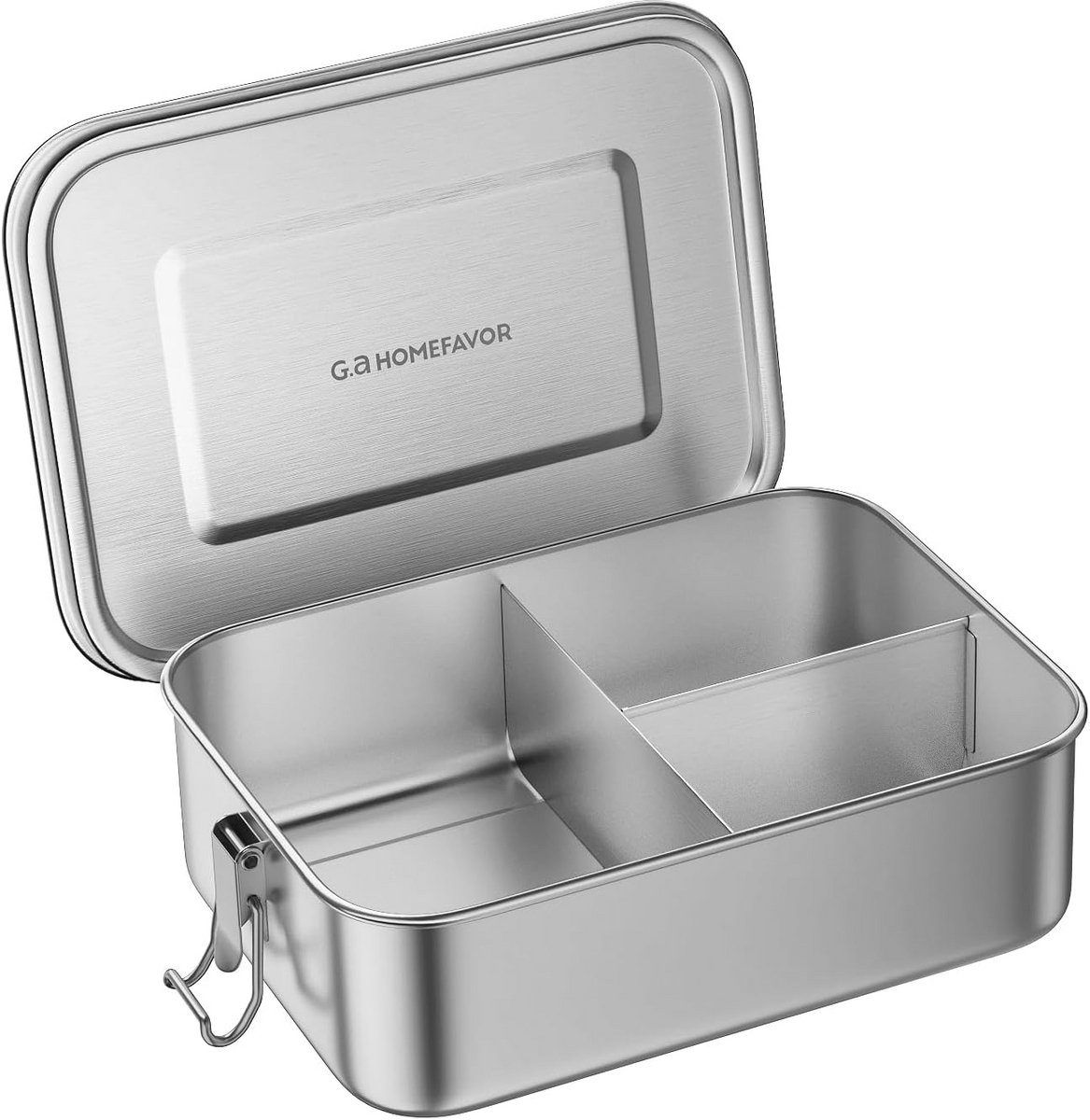 Roestvrijstalen Lunchtrommel 1200 ml Bento Box met 3 Vakken
