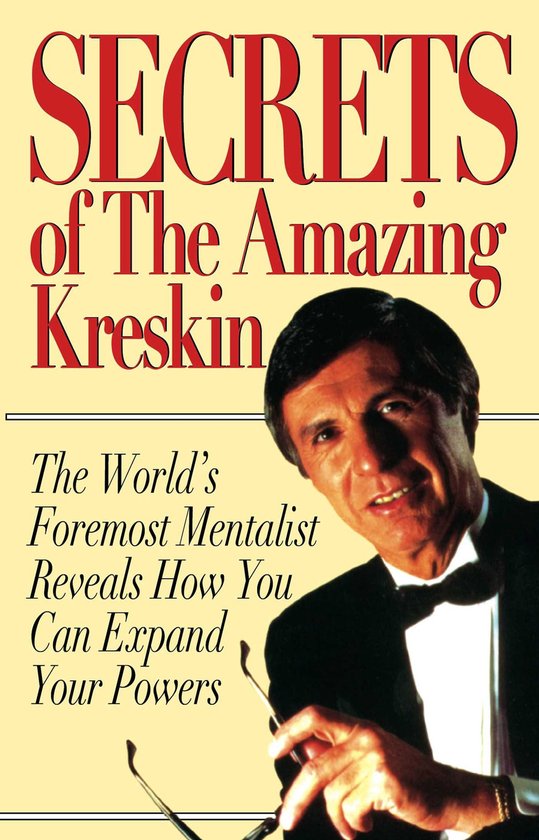Secrets of the Amazing Kreskin - cover