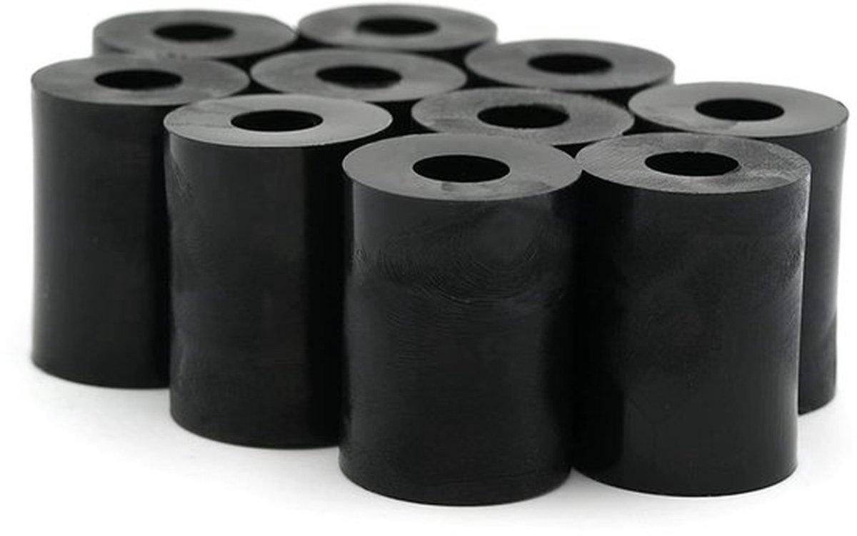 Afstandshulzen L 23 mm - Sluitringen Ã˜ 15/6 mm M6 - HD-polyethyleen