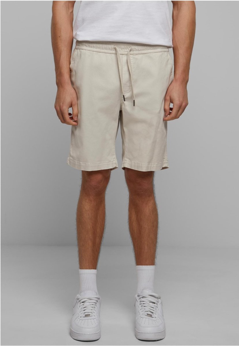 Urban Classics Stretch Twill Joggshorts Korte broek XXL Grijs