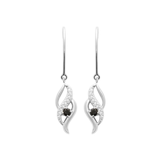 Montebello Boucles d'oreilles Kallo - Femme - Argent 925 Plaqué or rose - Ø10 mm - 15 mm