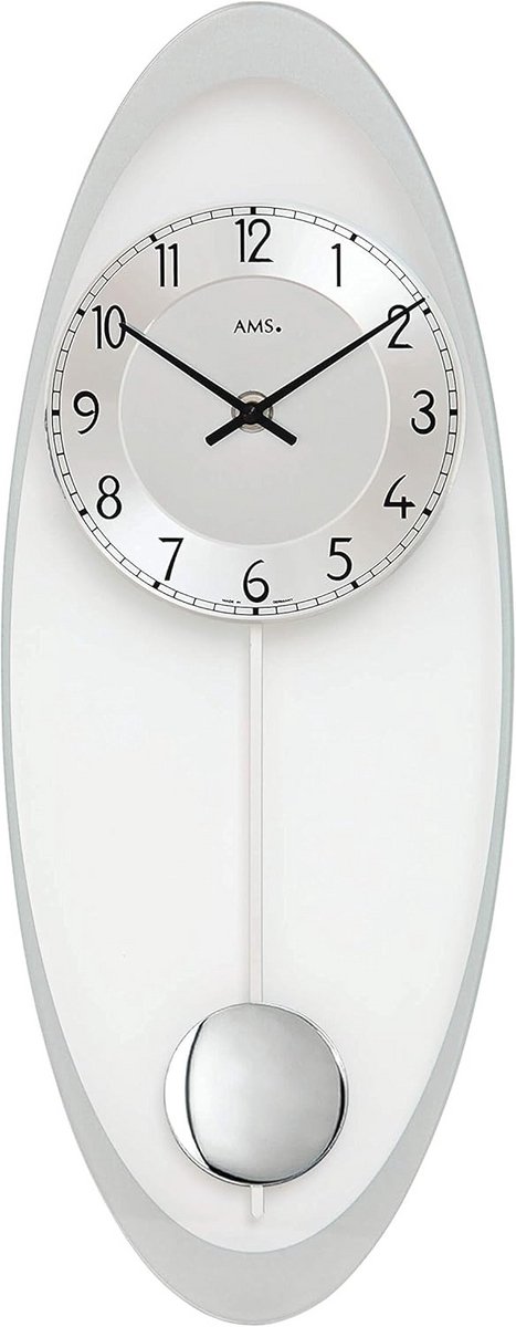 Houten Kettinghorloge met Quartz Uurwerk en Multicolor Details