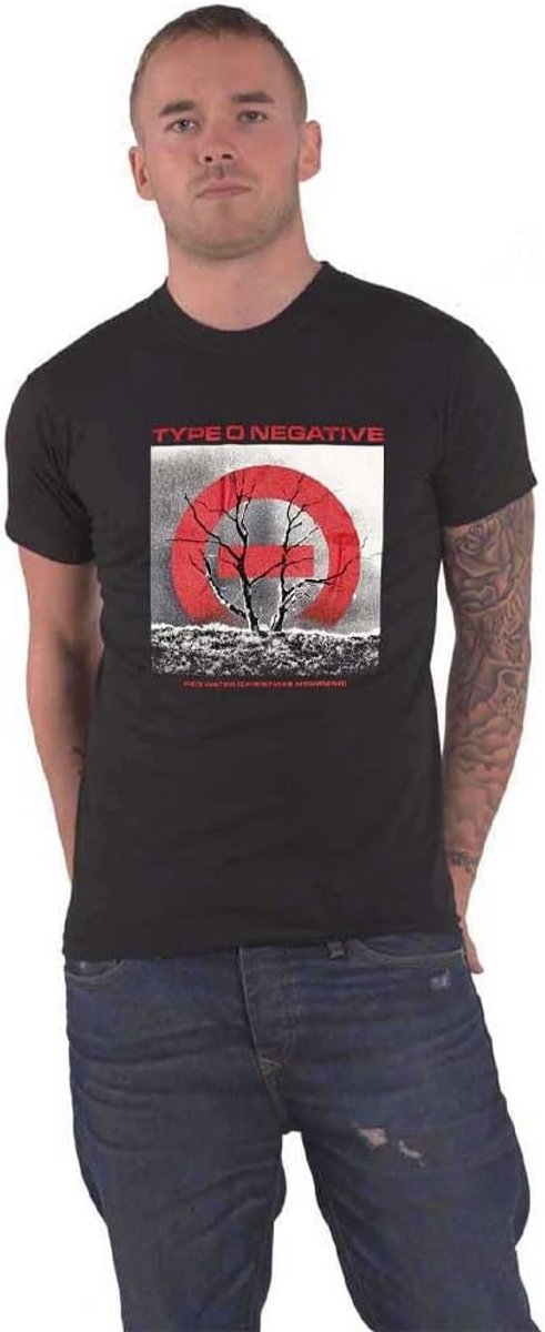 Type O Negative T-shirt Red Water Unisex Zwart
