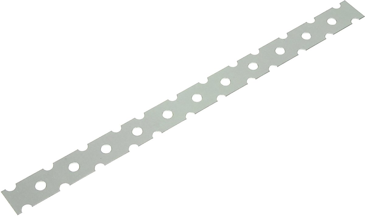 GB lijmkoppelstrip - 300 x 22 mm - verzinkt