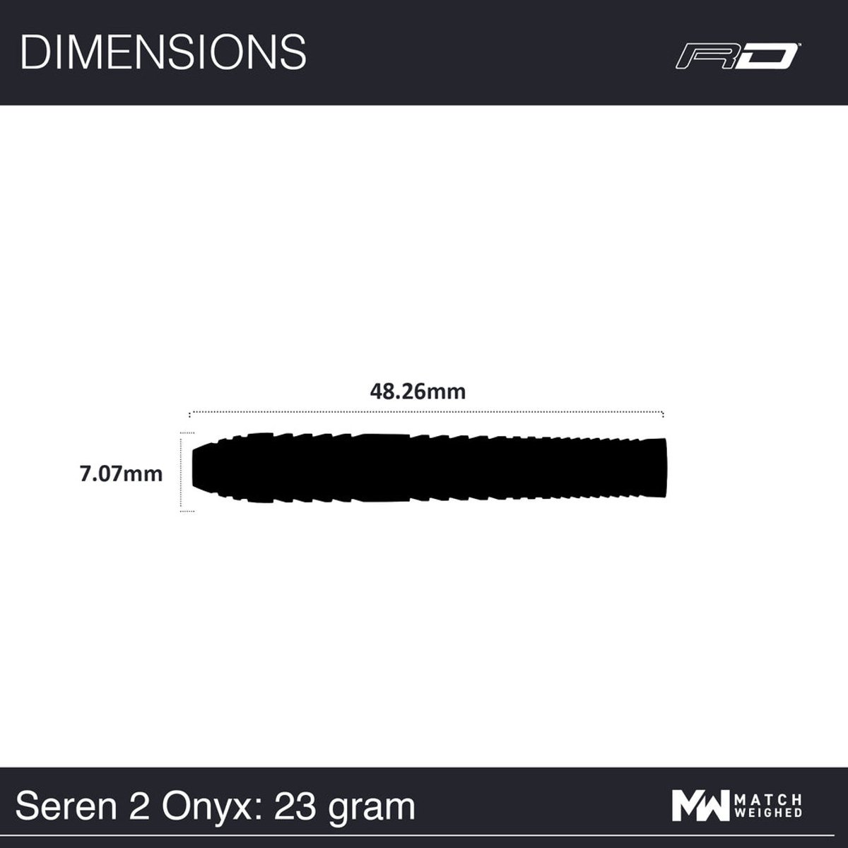 Red Dragon Seren Onyx 2 90% - Dartpijlen