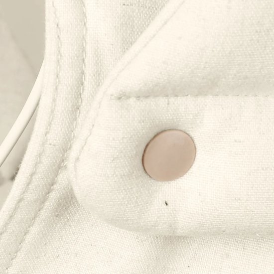 Mogi Products-Ergonomische Draagzak - Babydraagzak vanaf Geboorte - Zand / Beige - Katoen & Linnen Look - Verstelbaar & Heupvriendelijk — afbeelding 3