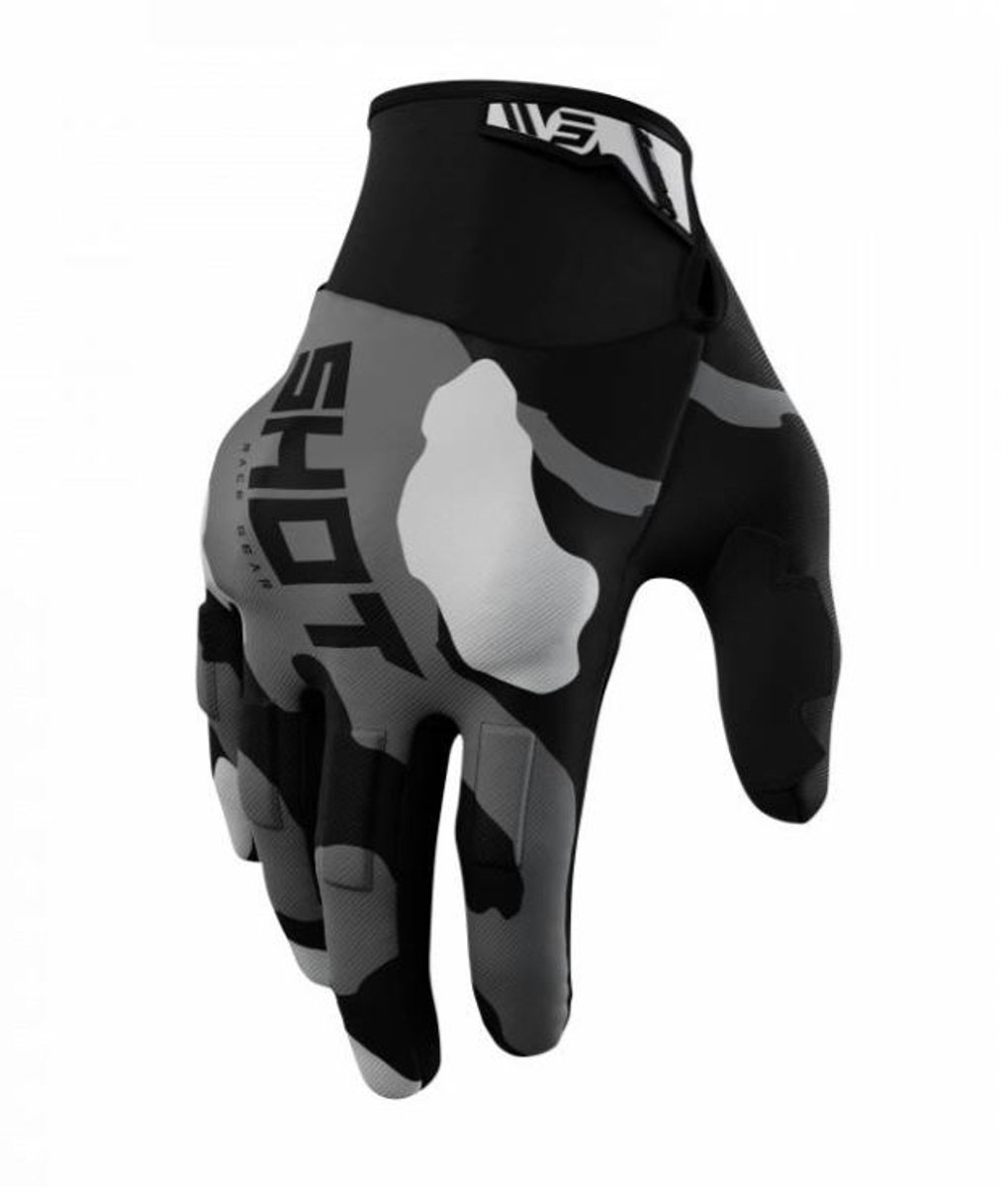 SHOT Drift Camo Grijs - Handschoen