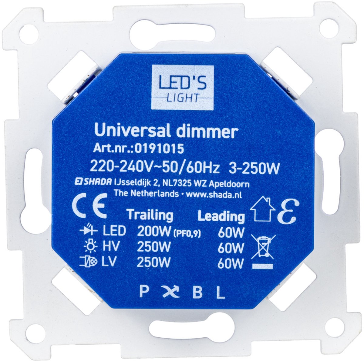 250W Digital Universal Dimmer