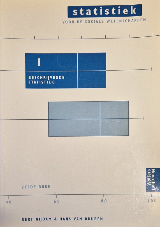 Statistiek voor de sociale wetenschappen - cover