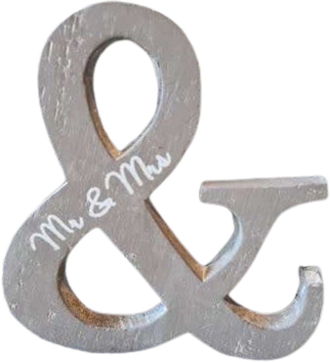 Tekstblok Mr & Mrs